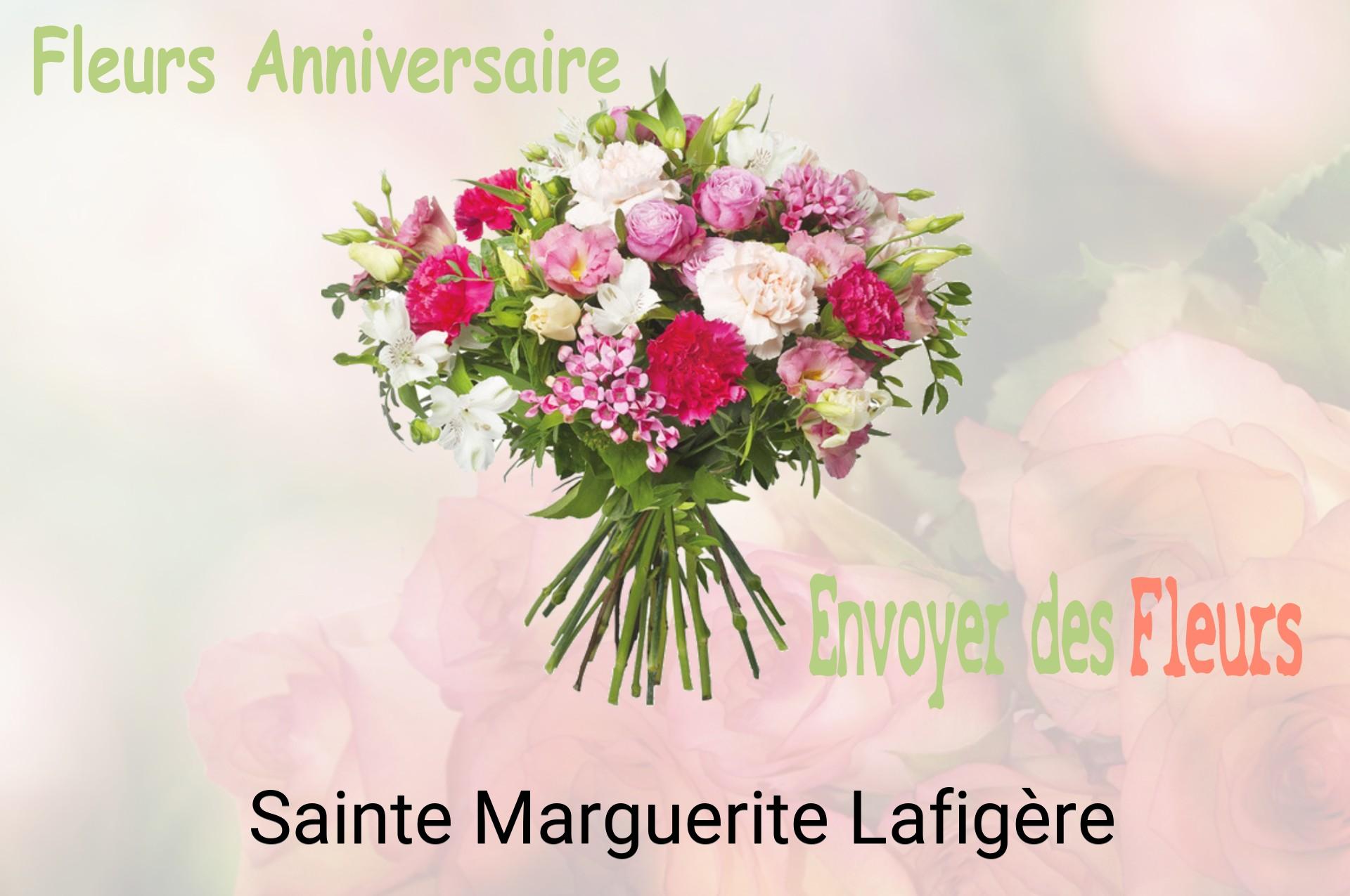 Bouquet de fleurs d’anniversaire livré à Sainte-Marguerite-Lafigère